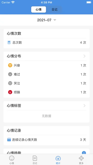 心记 - 小情绪日记本和生活点滴记事本应用截图