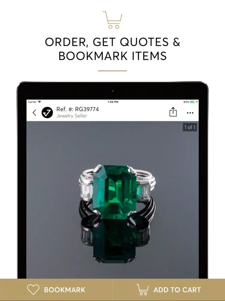 Capturas de pantalla de Jeweliet - Jewelry Inventory iPad 