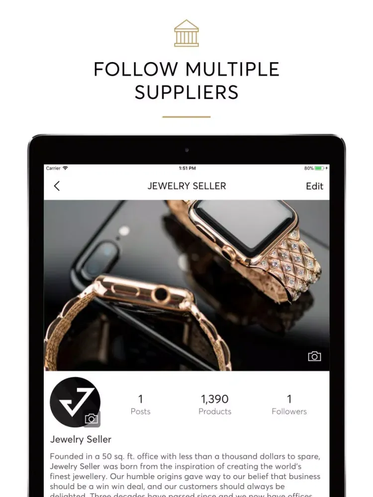 Capturas de pantalla de Jeweliet - Jewelry Inventory iPad 
