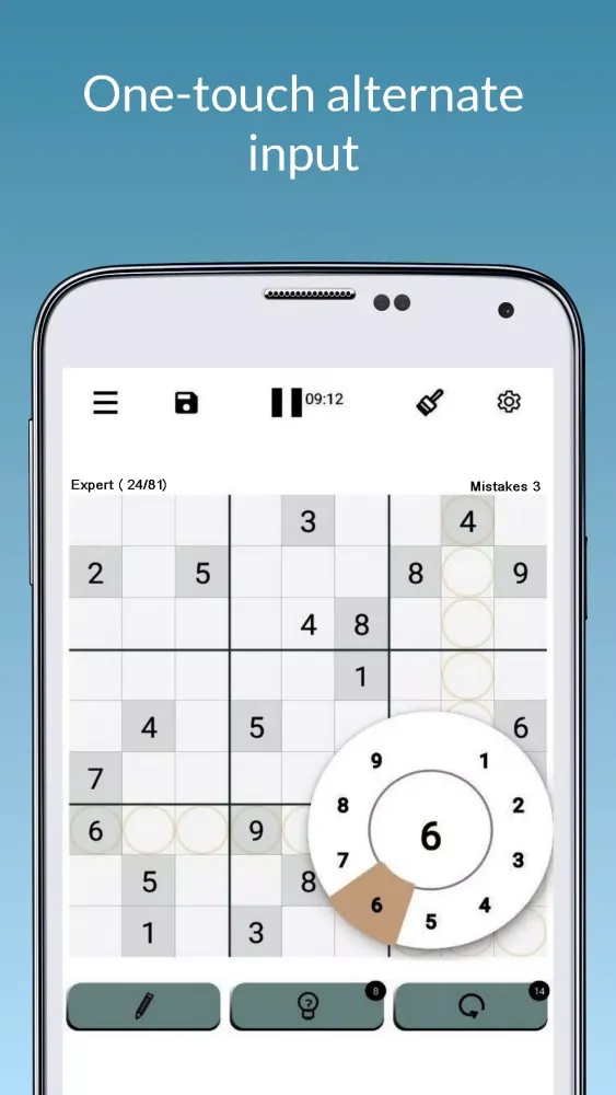 تصاویر Sudoku - 4x4 6x6 9x9 16x16