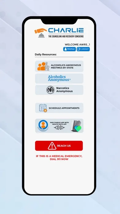 AW RECOVERY SERVICES | CHARLIE স্ক্রিনশট