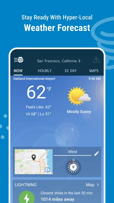 Captures d'écran de WeatherBug – Weather Forecast