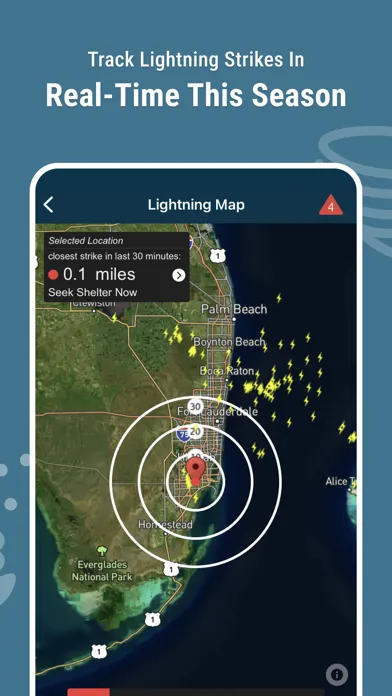 Captures d'écran de WeatherBug – Weather Forecast