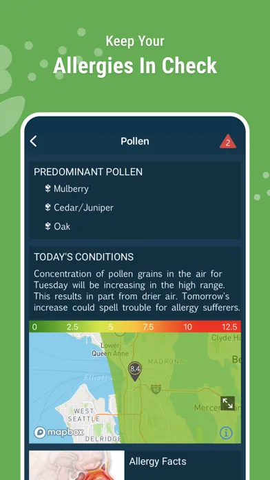 Captures d'écran de WeatherBug – Weather Forecast
