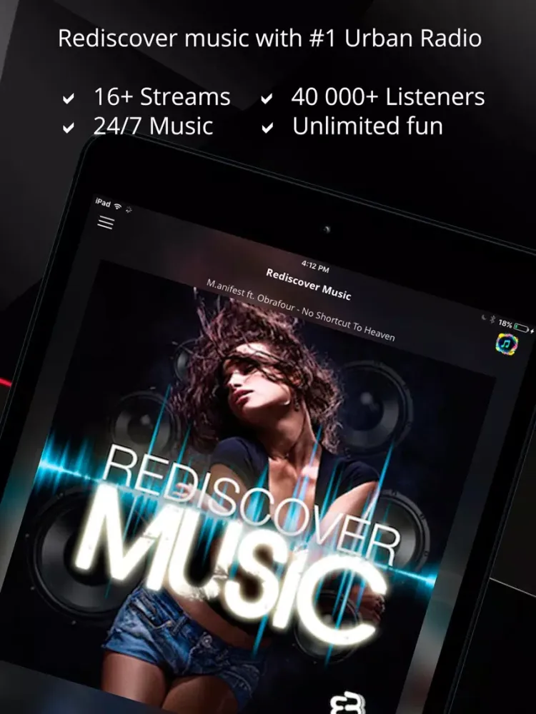 Eben Radio iPad  스크린샷