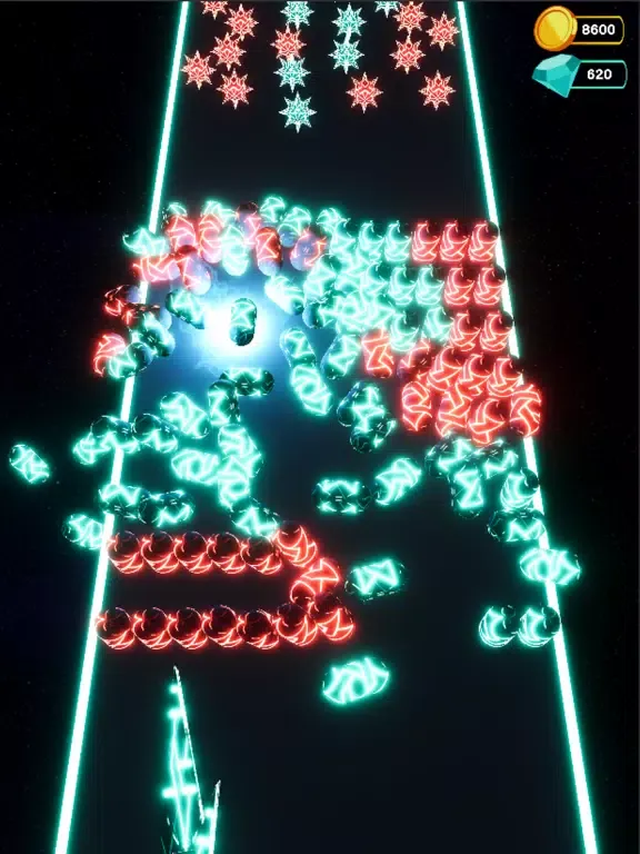 Balls Glow Clash - 3D Game iPad  سکرین شاٹس