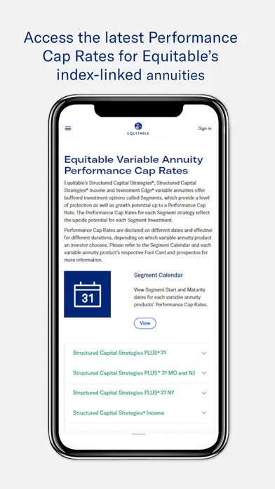 Equitable Retirement Guide स्क्रीनशॉट