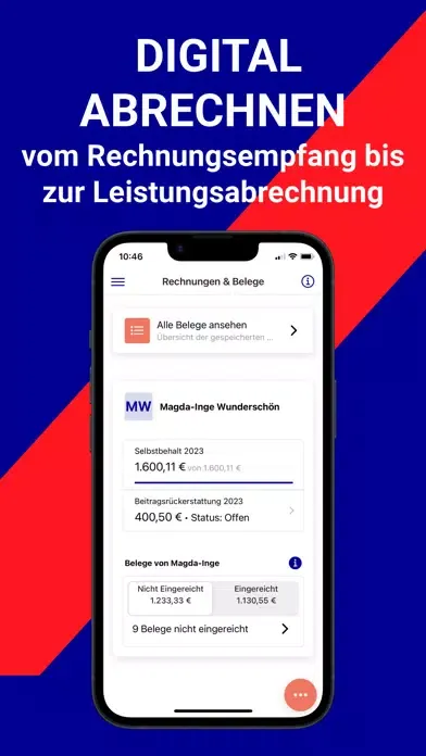 AXA - Meine Gesundheit سکرین شاٹس