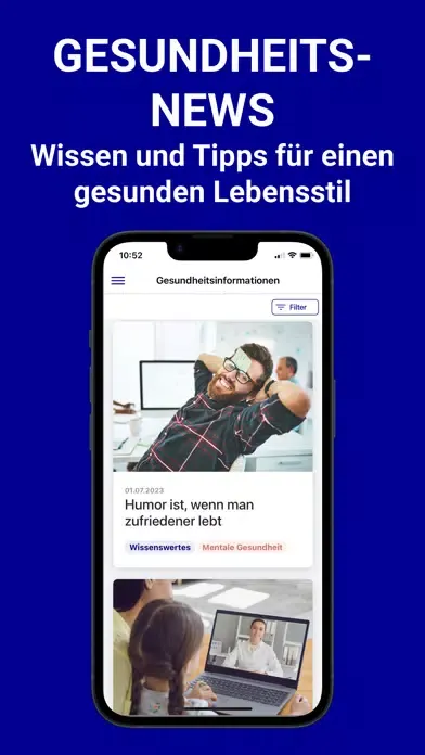 AXA - Meine Gesundheit سکرین شاٹس