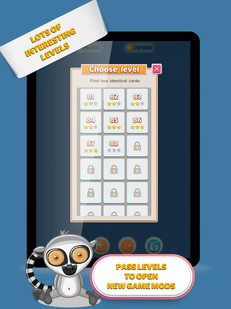 Find Pair - Match Cards iPad  Screenshots