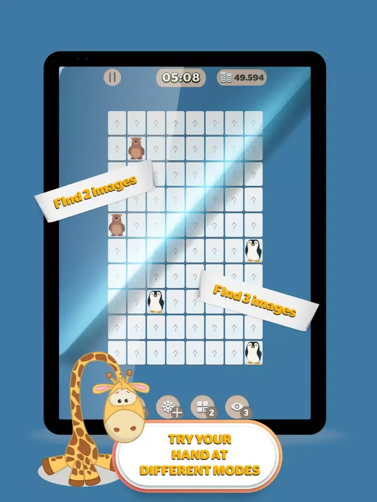 Find Pair - Match Cards iPad  Screenshots