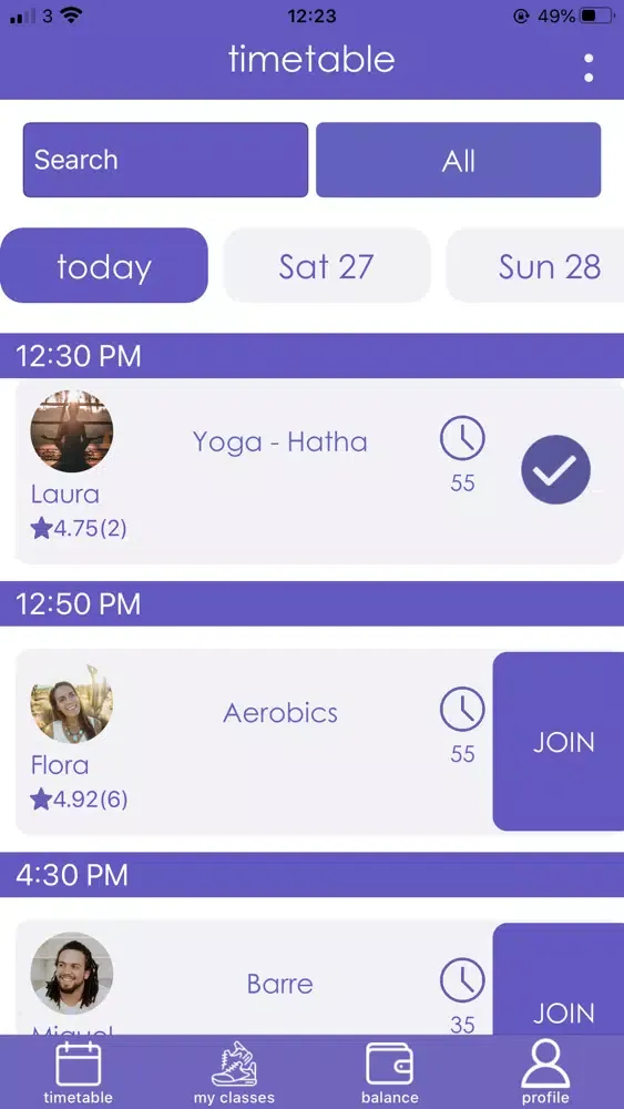 Captures d'écran de AKO - Real time classes