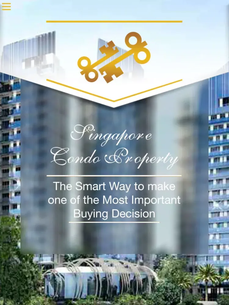 Tangkapan skrin Condo Singapore iPad 