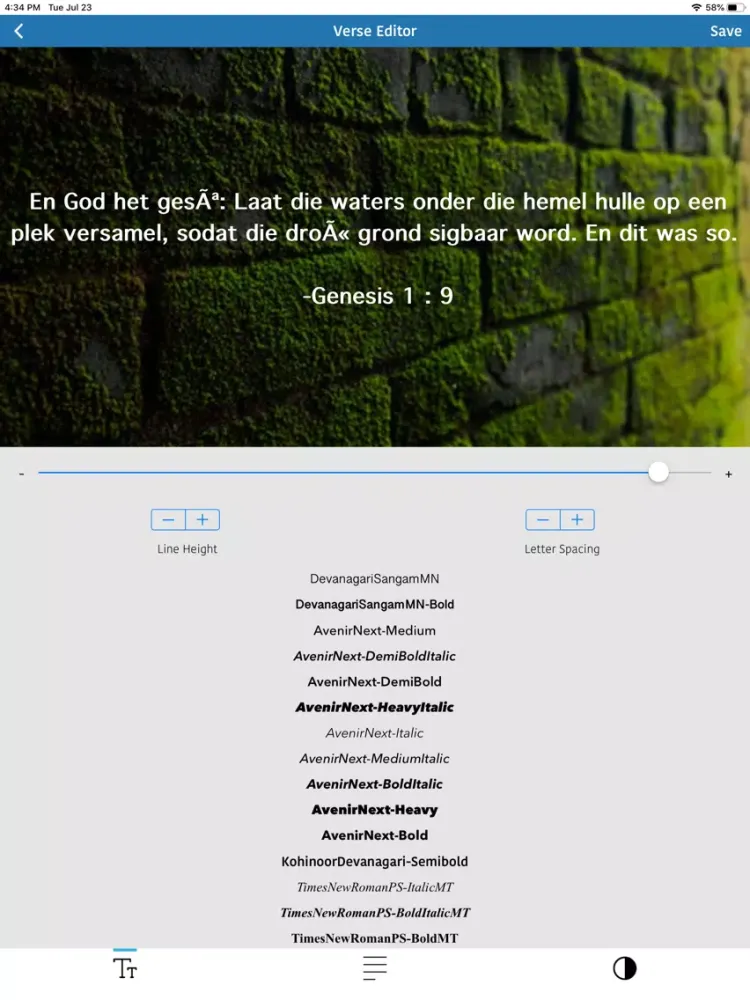 Afrikaans Bible (DIE BYBEL) iPad  Ekran Görüntüleri