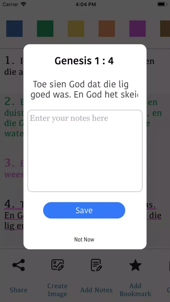 Afrikaans Bible (DIE BYBEL) Ekran Görüntüleri