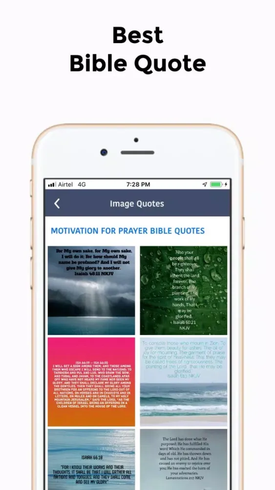 Ảnh chụp màn hình của ESV Bible .