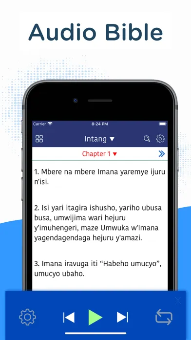 Capturas de pantalla de Kinyarwanda Bible -Biblia Yera