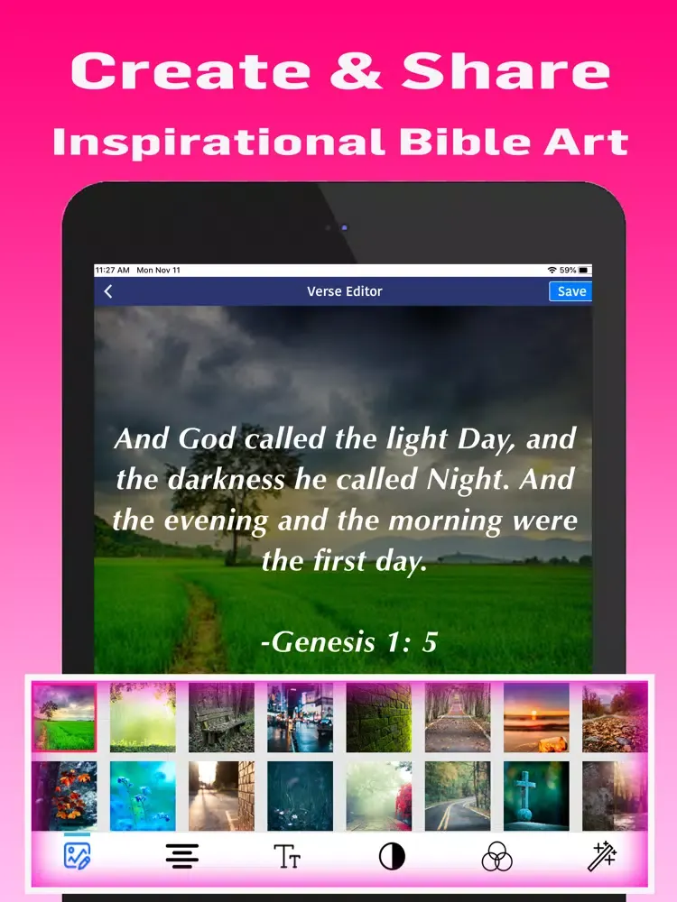 Capturas de tela do Message Bible (MSG) iPad 