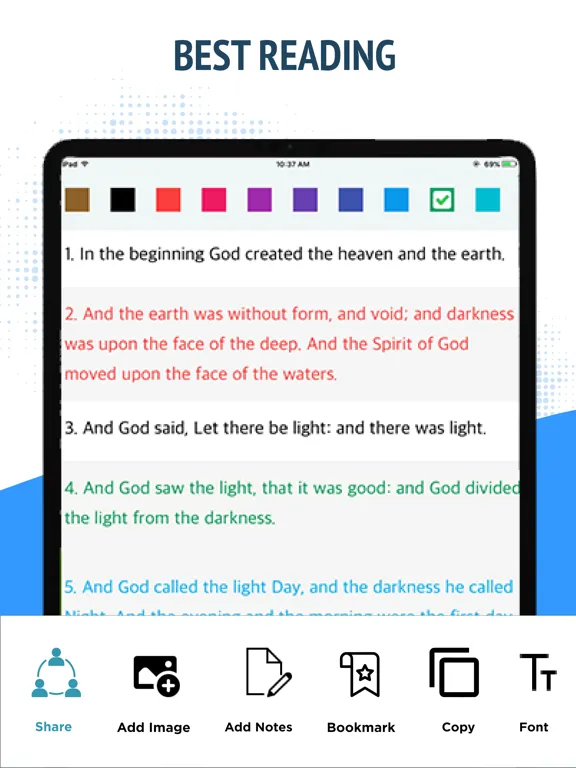 Zrzuty ekranu NASB Bible - NAS Holy Version iPad 