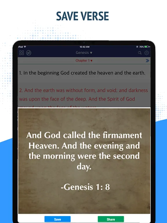 Zrzuty ekranu NASB Bible - NAS Holy Version iPad 