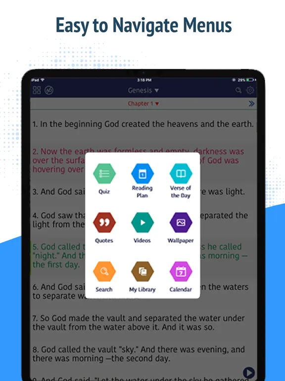 Zrzuty ekranu NASB Bible - NAS Holy Version iPad 