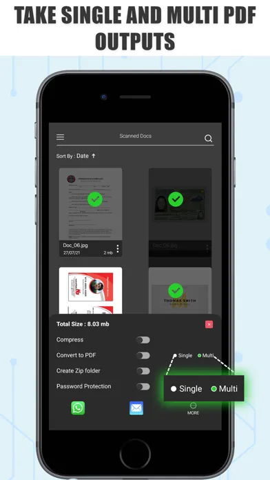Scanner - DOC / PDF Document स्क्रीनशॉट