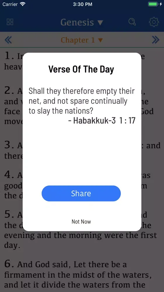 The Living Bible (TLB)应用截图