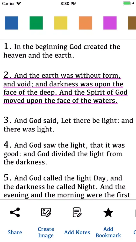 The Living Bible (TLB)应用截图