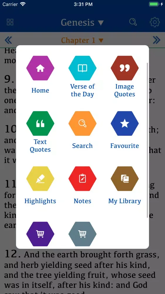 The Living Bible (TLB)应用截图