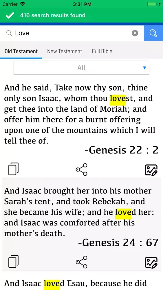 The Living Bible (TLB)应用截图