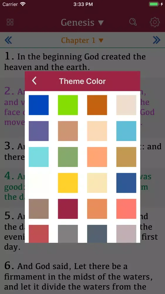 The Living Bible (TLB)应用截图