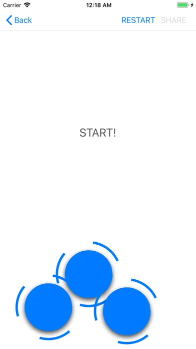 Reaction time trainer :RS Screenshots