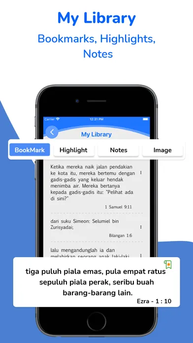 Alkitab Bahasa Indonesian* Ekran Görüntüleri