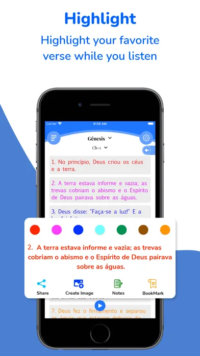 Screenshot di Bíblia Sagrada em Português*