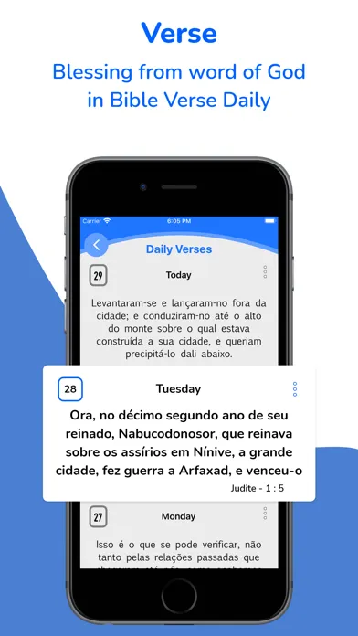 Screenshot di Bíblia Sagrada em Português*