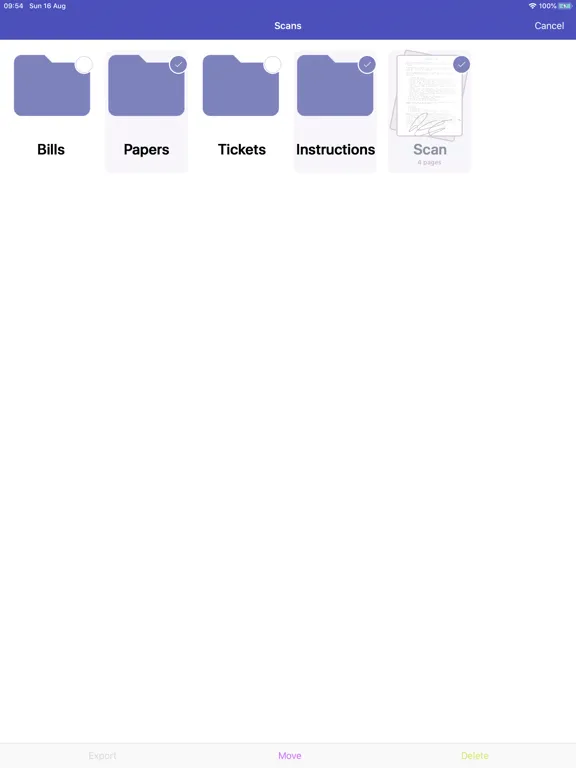 Documents to PDF Scanner iPad  स्क्रीनशॉट