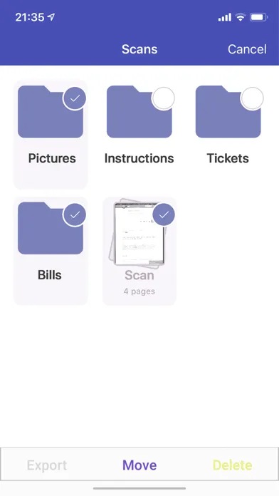 Documents to PDF Scanner स्क्रीनशॉट