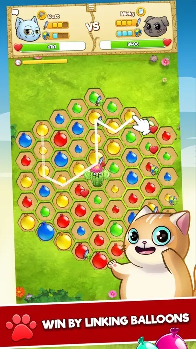 Cute Wars - Cats VS Dogs سکرین شاٹس