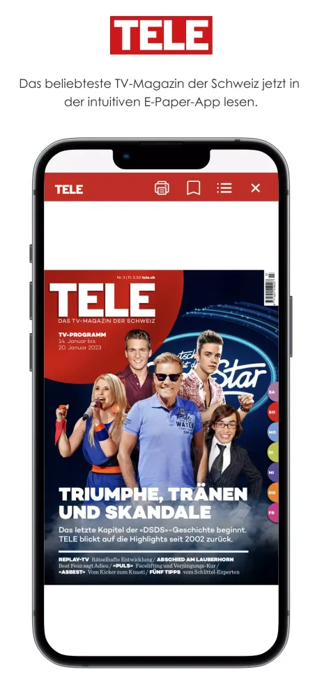 TELE E-Paper স্ক্রিনশট