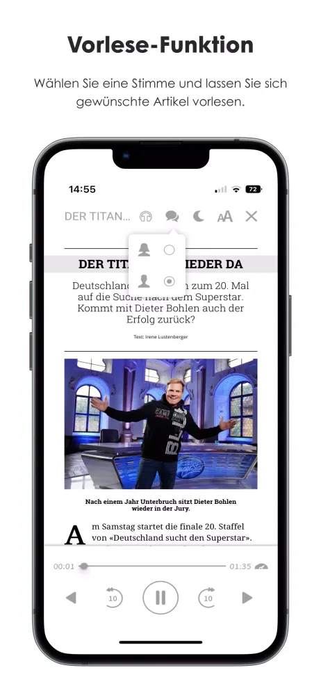 TELE E-Paper স্ক্রিনশট