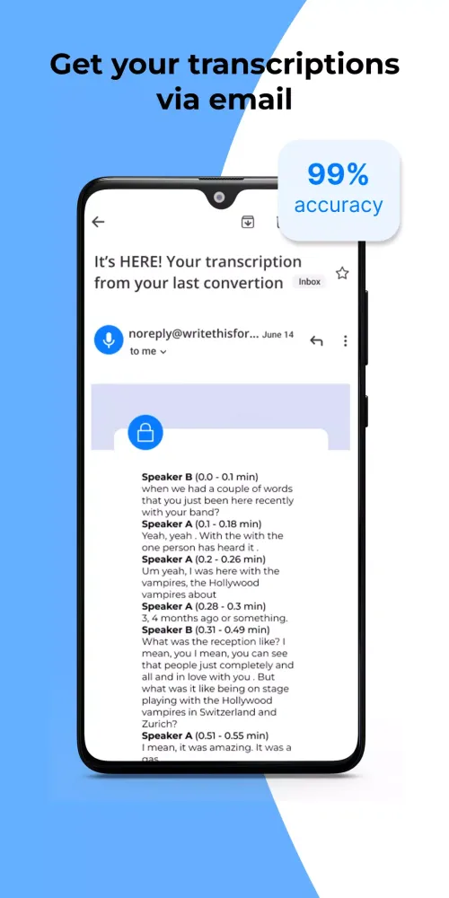 Audio Convert Text Transcribe Screenshots