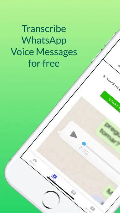 Screenshot di Audio Message to text convert