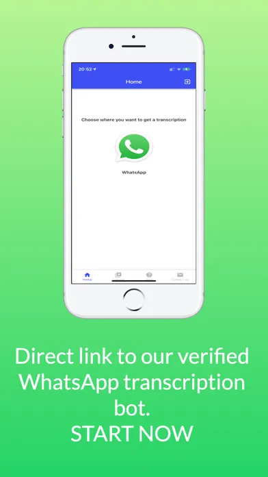 Screenshot di Audio Message to text convert