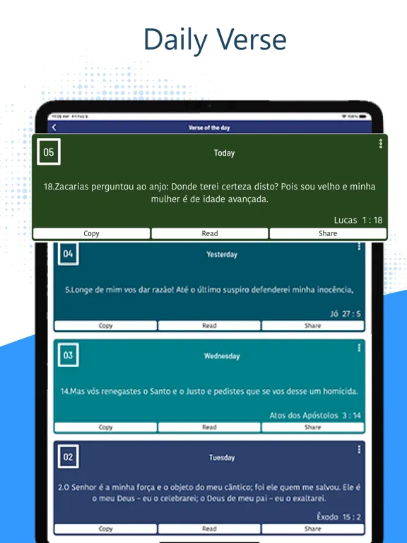 Capturas de pantalla de Bíblia Ave Maria PRO iPad 