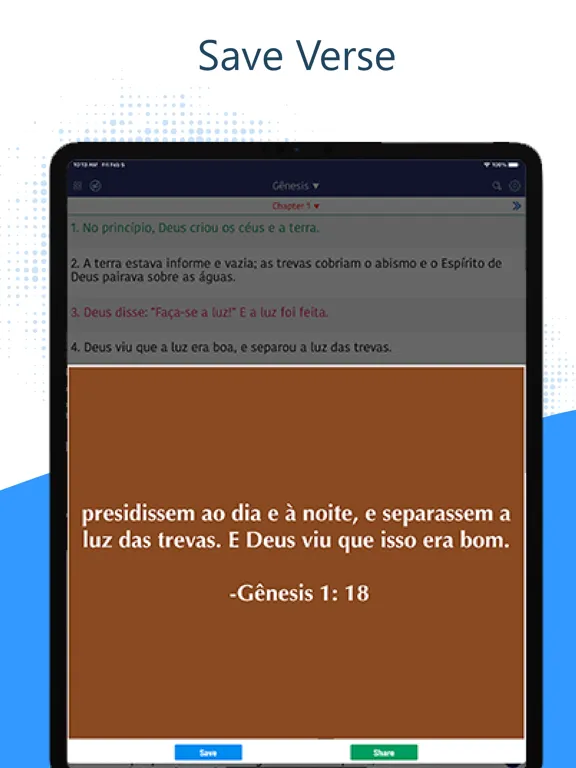 Ảnh chụp màn hình của Bíblia da Mulher Português Pro iPad 