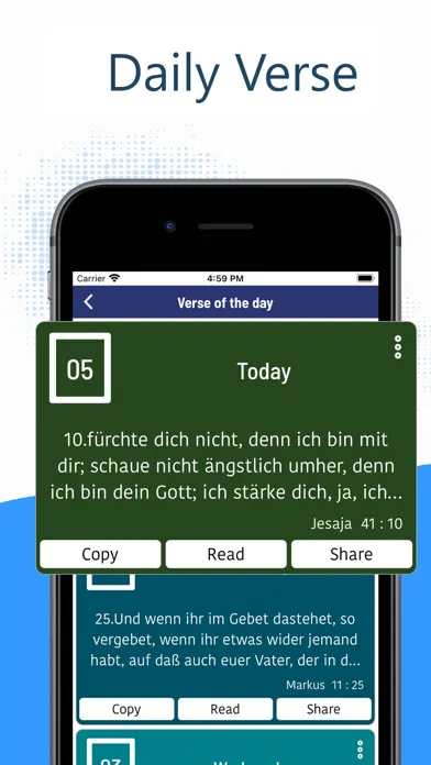 Tangkapan skrin Elberfelder Bibel Pro