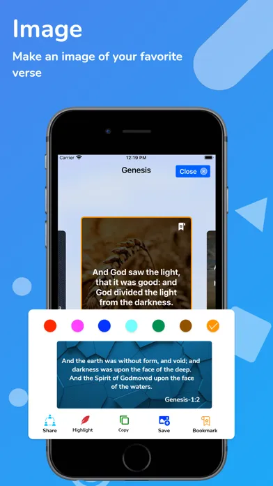 Italian Riveduta Bible Audio Screenshots