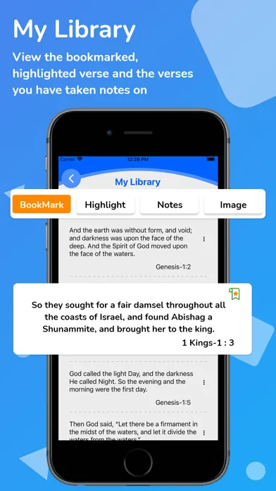 Italian Riveduta Bible Audio Screenshots