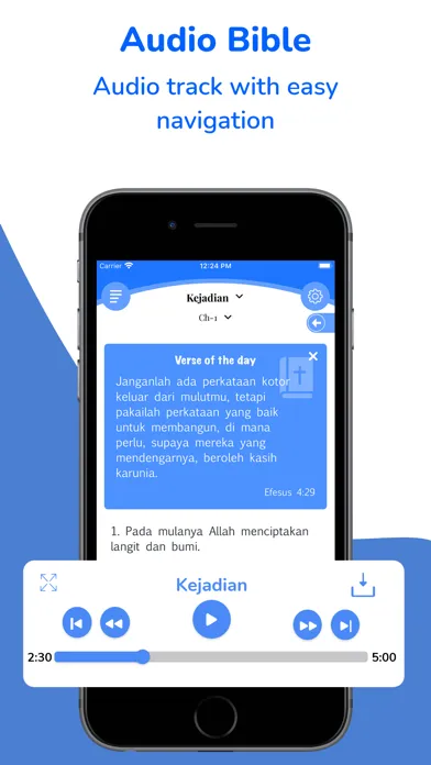 Captures d'écran de Women Indonesian Bible + Audio