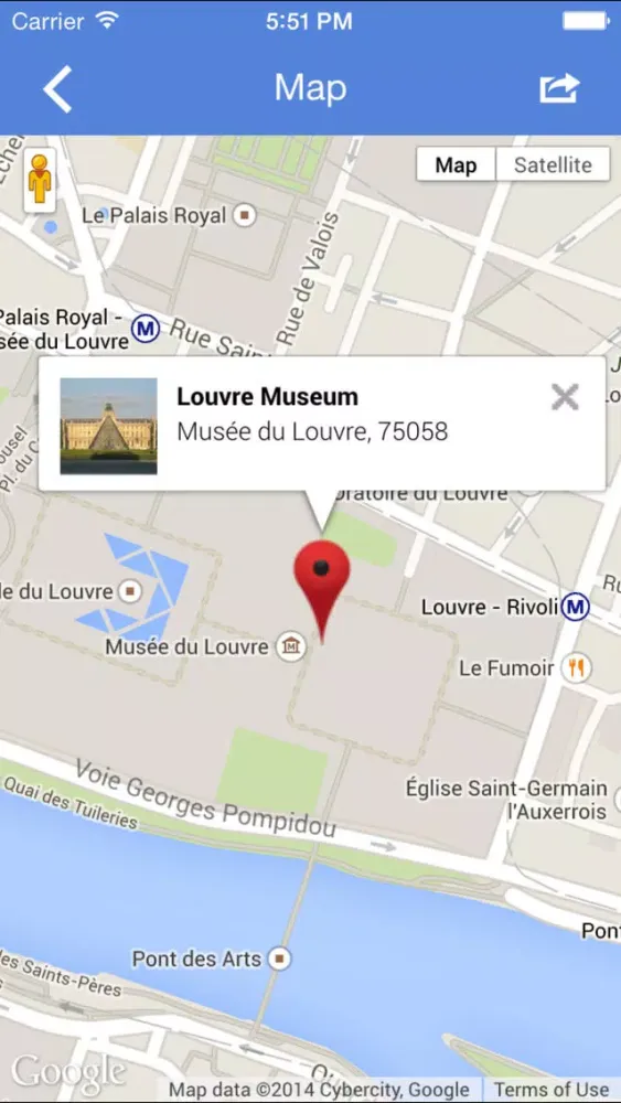 Paris Places Guide Screenshots
